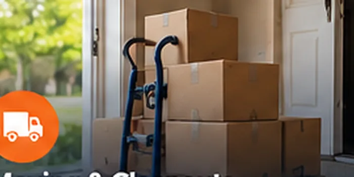 Moving boxes and property cleanout